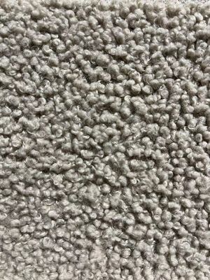 Zacht en veelzijdig 100% polyester Solid color gebreide teddy fleece stof voor kleding