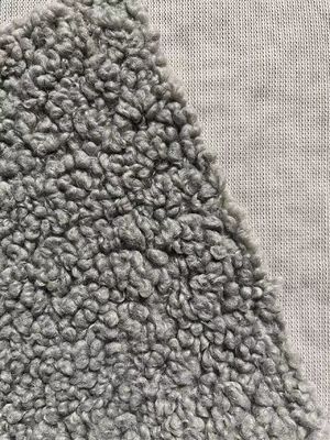 58/60" breedte maatwerk gebreid 100% polyester enkel gezicht Teddy stof voor kleding speelgoed