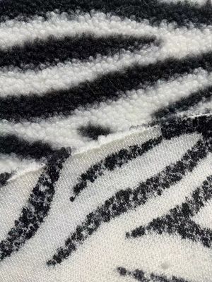 100% polyester Teddy stof voor Custom Warm gebreide gedrukte Teddy Bear Fleece Coat Toy