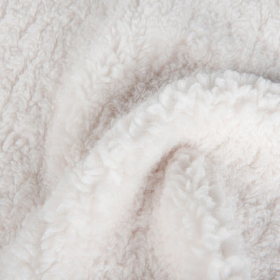 Winterjas met gebreide kleding en een Teddy Sherpa-valse bont