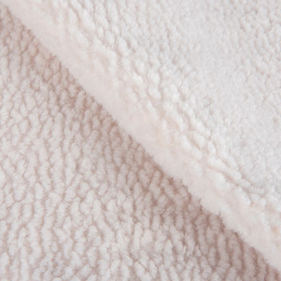Winterjas met gebreide kleding en een Teddy Sherpa-valse bont