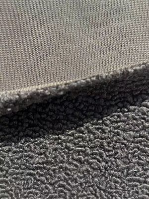 Middellange gewicht 100% polyester Teddy Fleece Stof Perfect voor de herfst winter outerwear