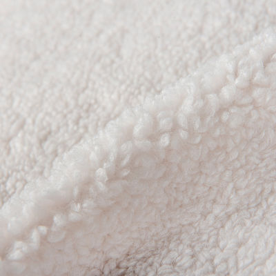 Winterjas met gebreide kleding en een Teddy Sherpa-valse bont