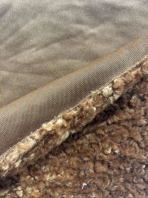 100% polyester teddystof voor kledingstukken/sofa