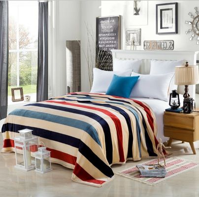 Super zachte flanel vol 100% polyester 80 baby deken gewikkeld in elke Pantone kleur