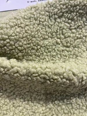 100% polyester Home Textile Teddy Stof Voor Sofa