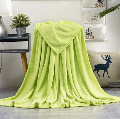 Zwak flannel vacht baby deken Kleine grootte Plush stapel 5-8mm antistatisch Klaar voor verzending