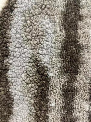 100% polyester sherpa fleece stof in 58/60 "breedte voor gepersonaliseerde huisversiering