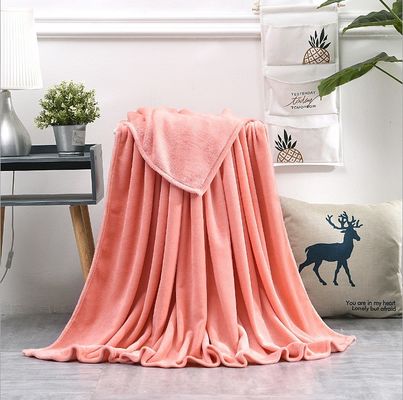 Zwak flannel vacht baby deken Kleine grootte Plush stapel 5-8mm antistatisch Klaar voor verzending
