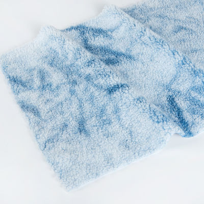 Gepersonaliseerde dichtheid Middelgewicht Speciale kleur Teddy Vlies Stof voor kleding / sofa