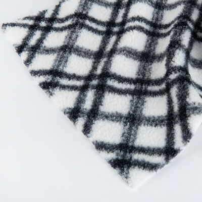 Gepersonaliseerde dichtheid Middelgewicht Speciale kleur Teddy Vlies Stof voor kleding / sofa