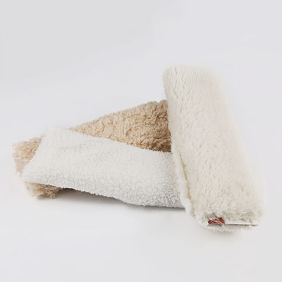 100% polyester micro polair schapenvel sherpa vlies deken met traanbestendige materiaal