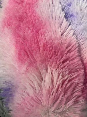 Stoffen van kunstmatige bont van 100% polyester, van breiwerk, van pluis speelgoed, voor pluispuppy's