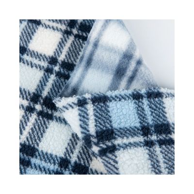 Geprinte 100% polyester textiel Sherpa vliesstof voor kleding in TWILL-stijl
