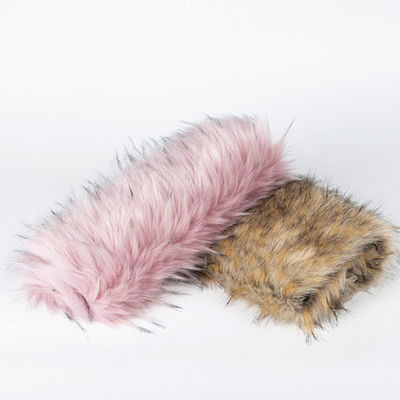 Polyester Achtergrondmateriaal Hoge dichtheid 1100 g/m Falske bontstof voor kleding