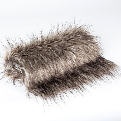 Polyester Achtergrondmateriaal Hoge dichtheid 1100 g/m Falske bontstof voor kleding