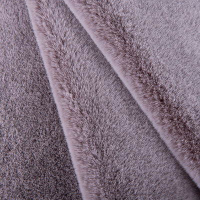 Medium Gewicht Fake Rabbit Fur Stof in elke PANTONE kleur voor kledingstukken Schal dekens