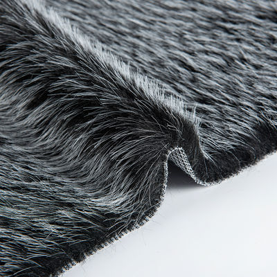 Lange stapel valse bontstof voor kleding aanpassing met 100% Arcylic Plush materiaal