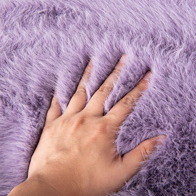 Kunstmatig lang haar Pile False Fur Stof 100% polyester voor zachte en pluizige verkoop