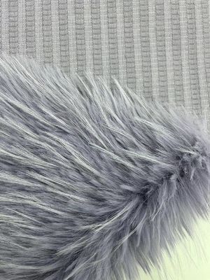 100% acryl voormateriaal Lange haren False Fur Stof voor distributie