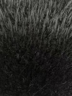 Lange Pile Faux Fur Stof met tip-geverfd patroon en 1200gm