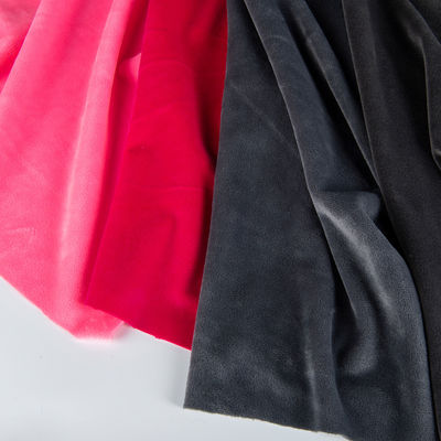 Vrouwen Velvet Blazer Gebreide Stretch Velvet Spandex Stof 220GSM in aangepaste kleur