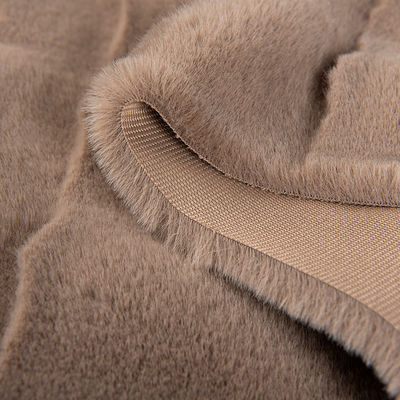 Polyester Long Pile Faux Fur Trim Stof voor Super Soft Faux Rabbit Fur Look and Feel
