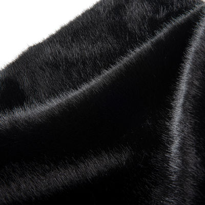 Contactdichtheid Korte bont Faux bont 100% polyester rug materiaal voor kunstmatig ontwerp