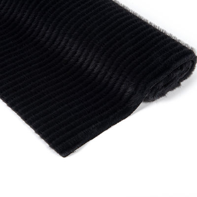 Gebreide 100% polyester zacht gesneden stapel korte bont tapijt weefsel design patroon weefsel