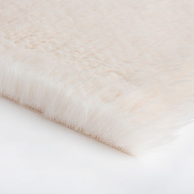 Aanpassingskleuren 100% polyester vals bontstof voor dameskleding