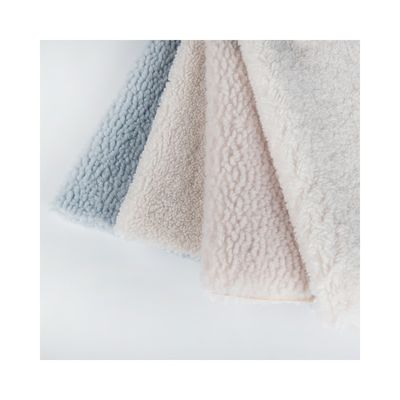 290±10 gms zachte schelpstof winterjas met suede gebonden Teddy Sherpa Fux bont