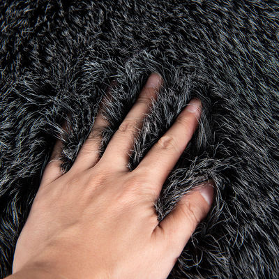 100% Arcylic Back Material Artificial Jacquard Long Fur Faux Fur Stof voor kleding