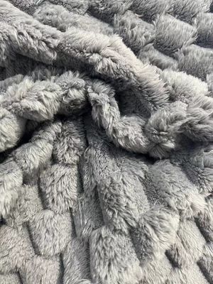 Windbestendig aanpasbaar garenspel zacht Sherpa vliesstof voor deken 100% polyester