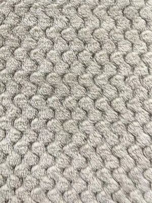 Tweezijdig gebreide maatwerkpatroon Jacquard Ananas Flannel Vlies Plaid Stof voor schoenen
