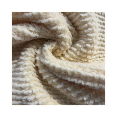Double Side Stof Super Warm Home Textiel Borstel Long Pile False Fur Stof Voor deken