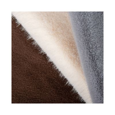 Medium Weight 360gm 100% polyester konijnvel Fals Fur Stoffen voor winterkleding