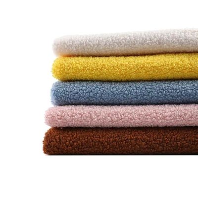 Teddy Bear Peltstof Voor Winterjas Breedte 58/60" Elke kleur in PANTONE kan worden geleverd