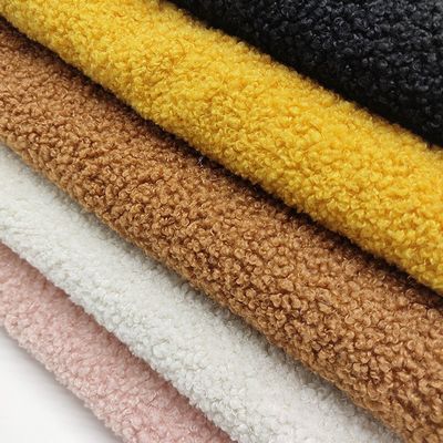 Teddy Bear Peltstof Voor Winterjas Breedte 58/60" Elke kleur in PANTONE kan worden geleverd