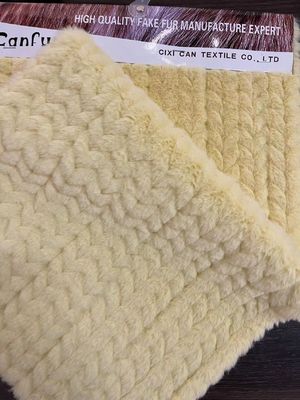 Korte bontstof zachte valse bont voor jas speelgoed Garens Aantal contactlengte 60cm Kleur Grijs