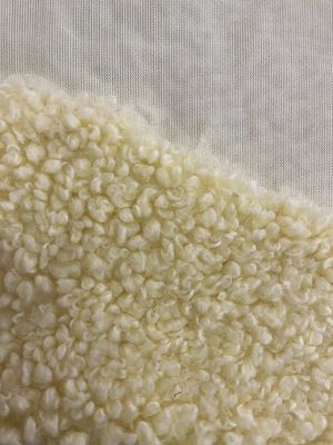 100% polyester Teddy fleece fluwelenstof voor kleding, huishoudelijke textiel, kussens en speelgoed