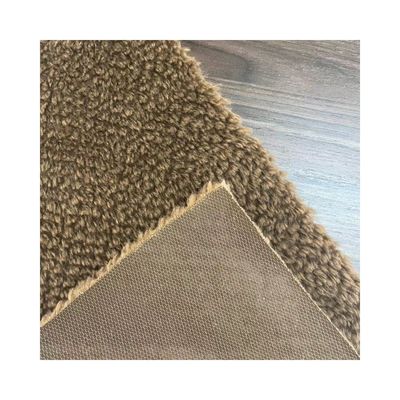 Kunstmatig zacht pluis, vals bont, sherpa teddystof met voormateriaal 100% polyester
