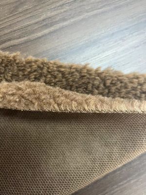 Kunstmatig zacht pluis, vals bont, sherpa teddystof met voormateriaal 100% polyester