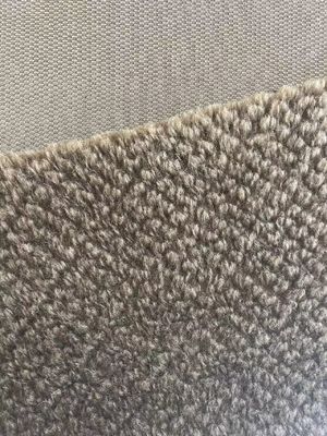 Kunstmatig zacht pluis, vals bont, sherpa teddystof met voormateriaal 100% polyester