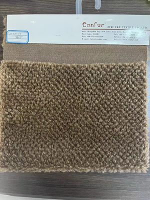 Kunstmatig zacht pluis, vals bont, sherpa teddystof met voormateriaal 100% polyester