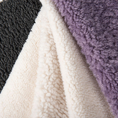 2024 Polyester Suede Teddy Stof voor Kleding en Sofa