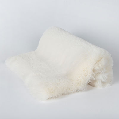 Zacht Comfortabel Luxe Long Pile Fake Rabbit Fake Fur Mink Shag Stof voor Hood Schal