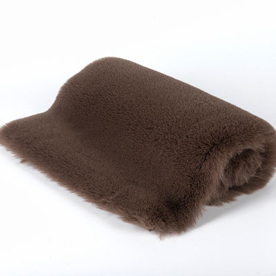 Zacht Comfortabel Luxe Long Pile Fake Rabbit Fake Fur Mink Shag Stof voor Hood Schal