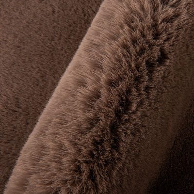 Zacht Comfortabel Luxe Long Pile Fake Rabbit Fake Fur Mink Shag Stof voor Hood Schal