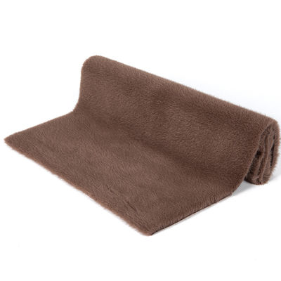 Middellange gewicht 100% polyester vals konijnen bont stof met zachte en luxe stijl