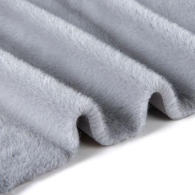 Middellange gewicht 100% polyester vals konijnen bont stof met zachte en luxe stijl